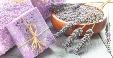 hacer jabon de lavanda