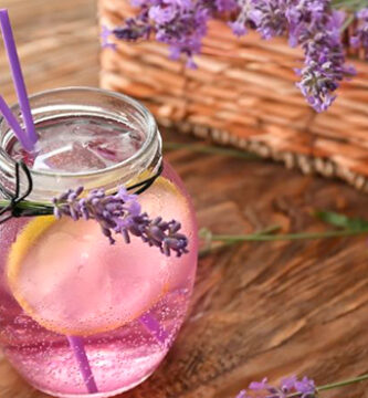 Bebidas de lavanda
